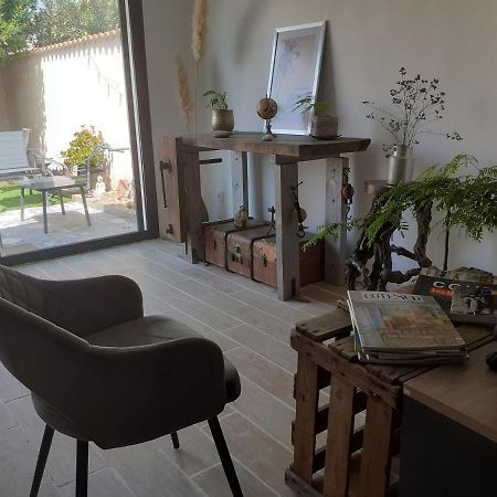 Loft Avec Clim, Parking Et Jardin Proche De La Mer Villa Sauvian Esterno foto