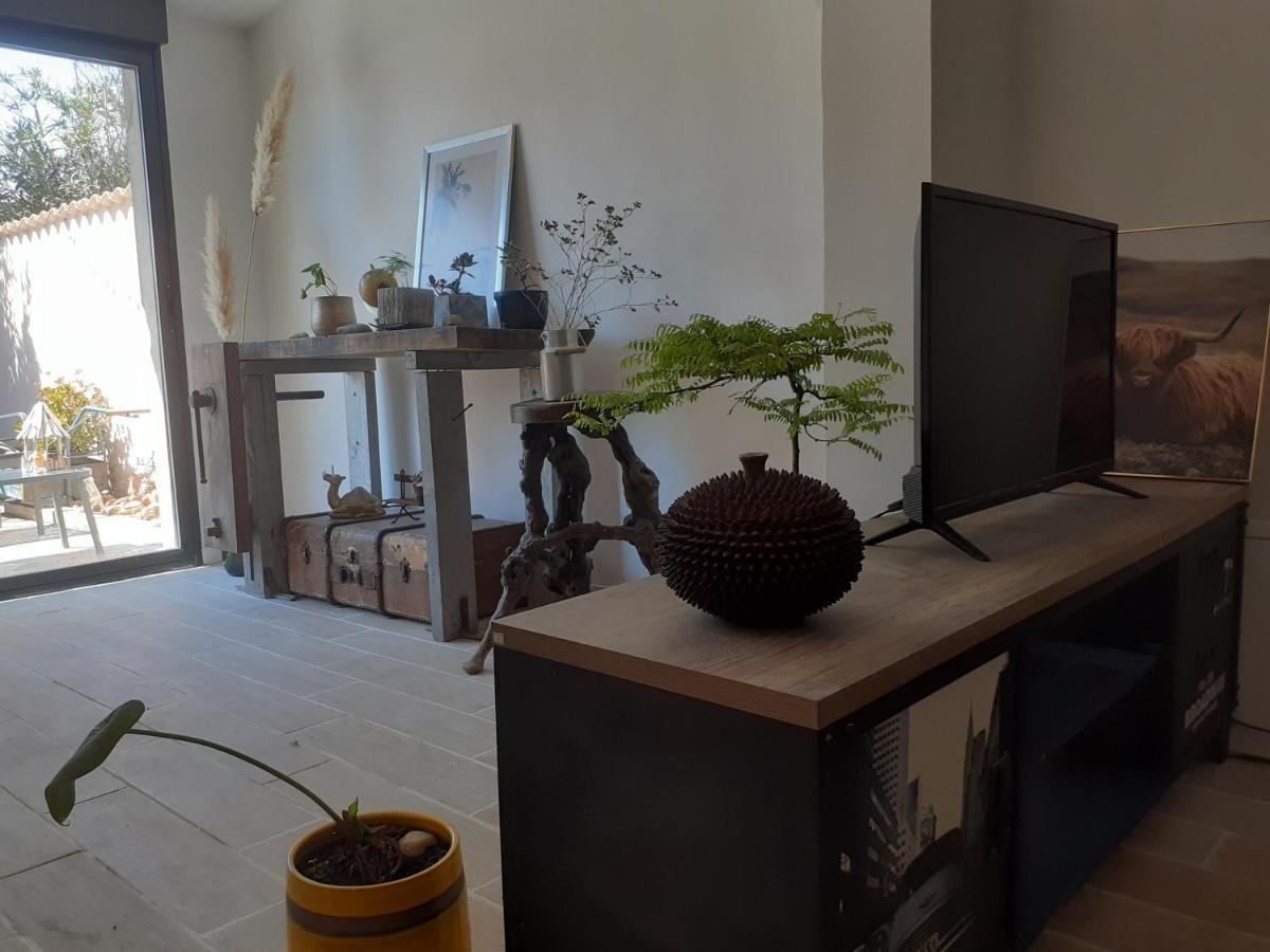 Loft Avec Clim, Parking Et Jardin Proche De La Mer Villa Sauvian Esterno foto