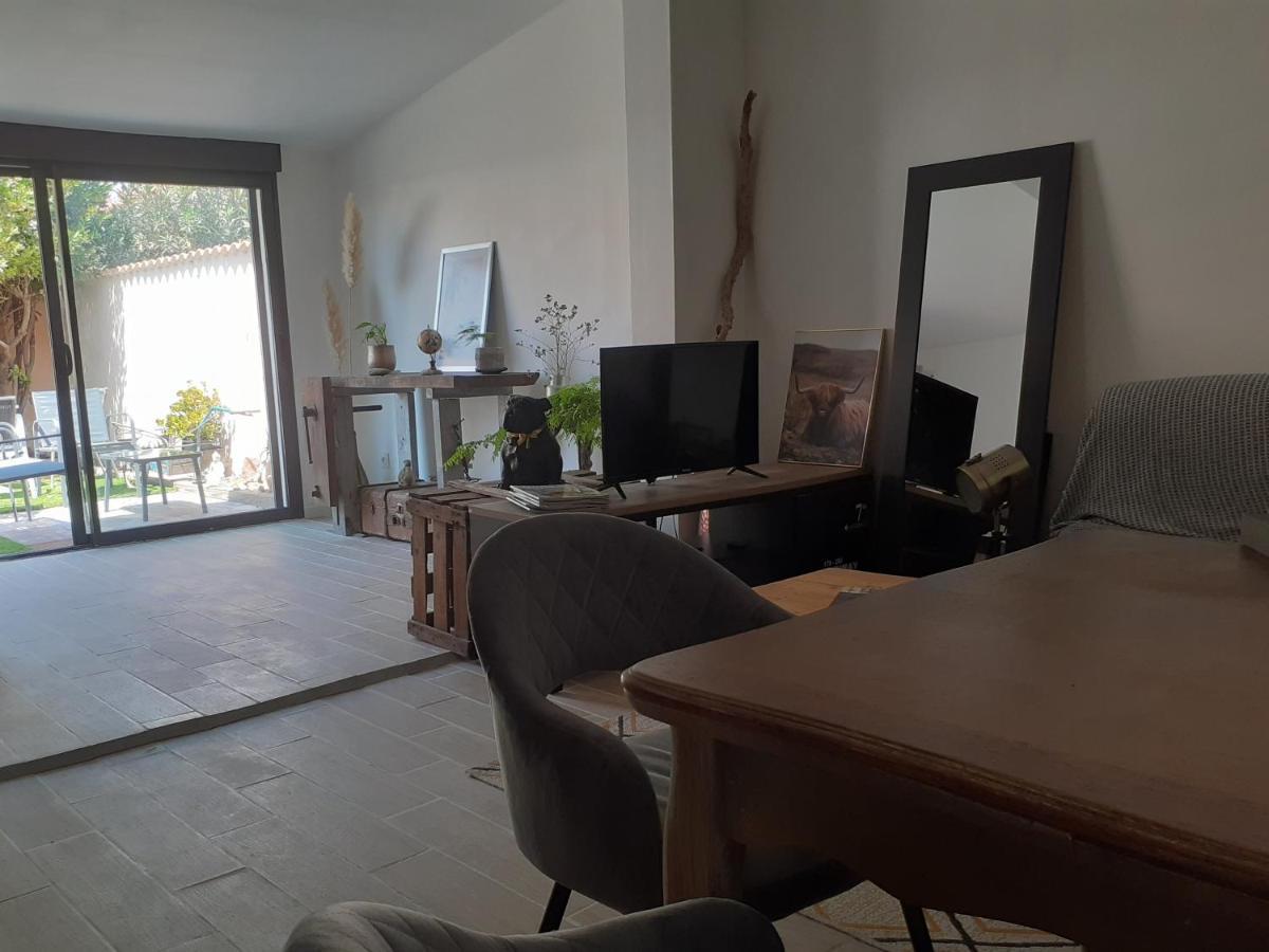 Loft Avec Clim, Parking Et Jardin Proche De La Mer Villa Sauvian Esterno foto